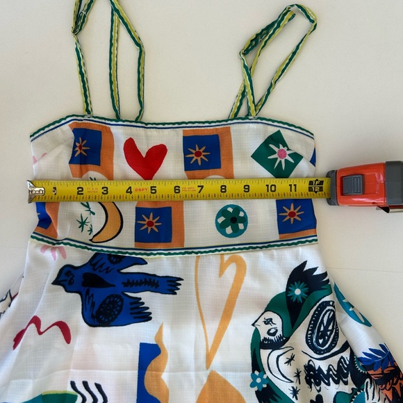 Colorful Abstract Maxi Dress - Picture 8 of 9